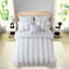 Striped and Toile Comforter Set