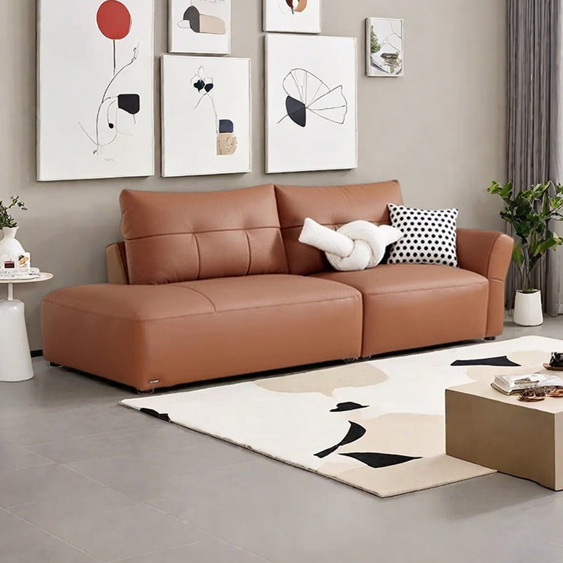 Méridiennes d'intérieur modernes Modern Living, Orienté à droite, Brun