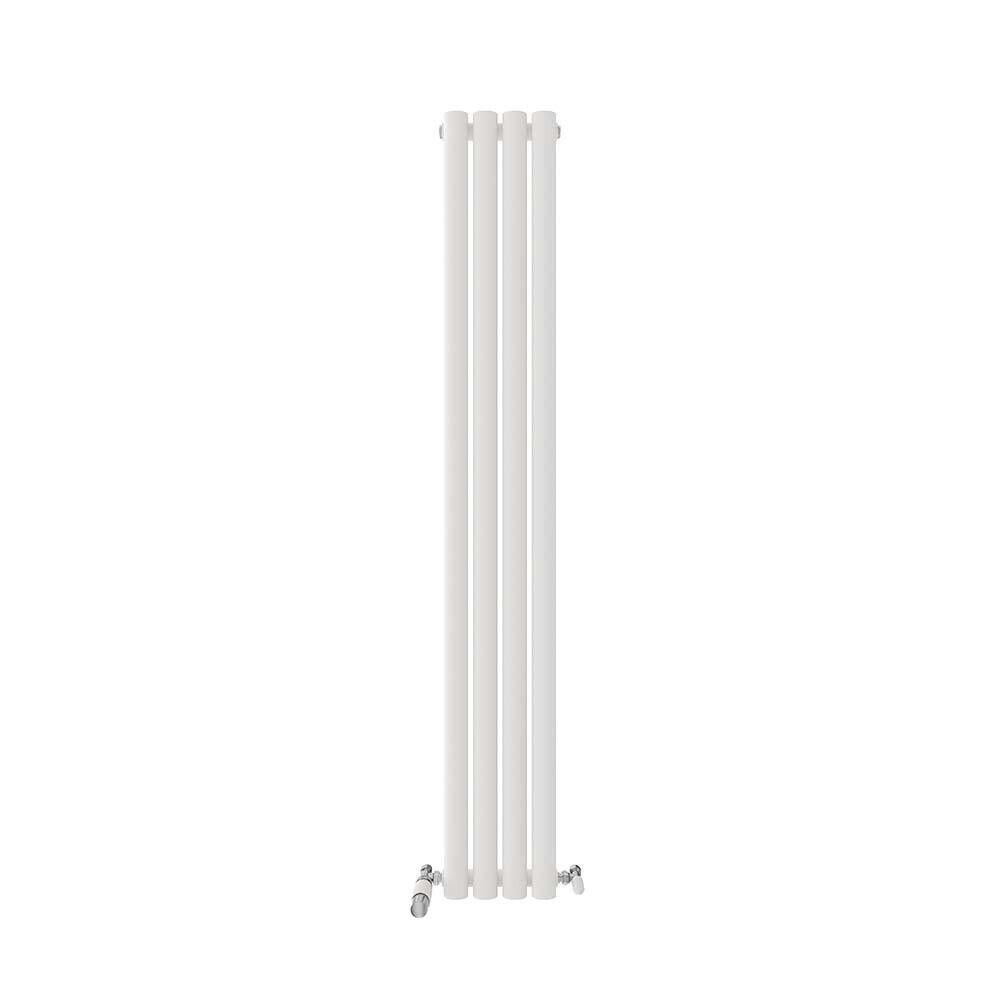 iBathUK Princia Vertical Single Oval Panel Radiator