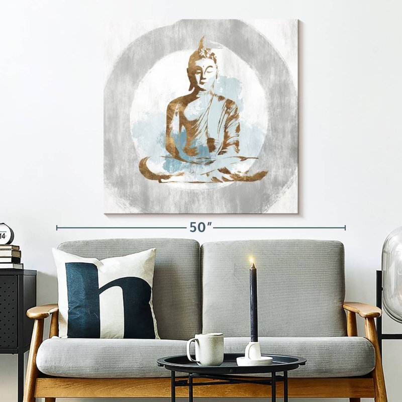 Bouddha Leisha II, H 33 po x l 33 po