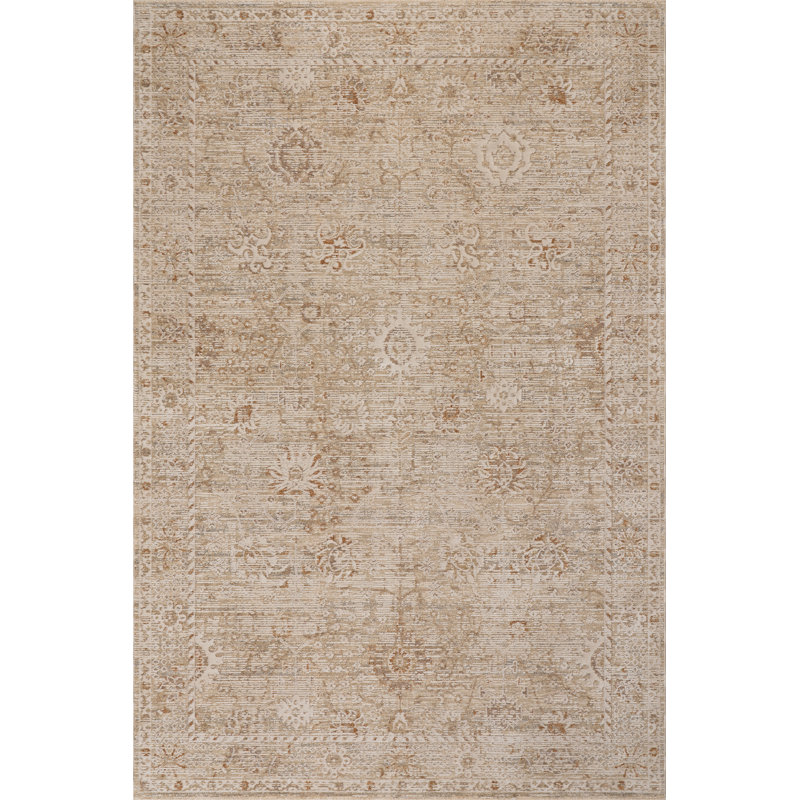 Inessa Traditional Abstract Rug, Rectangle 4' x 6'