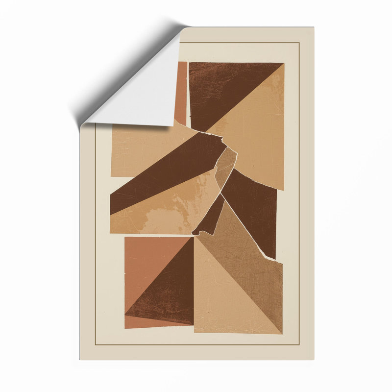 Earth Forms Geometric - Framed Print, A3 - 42.0 x 29.7 cm, Unframed