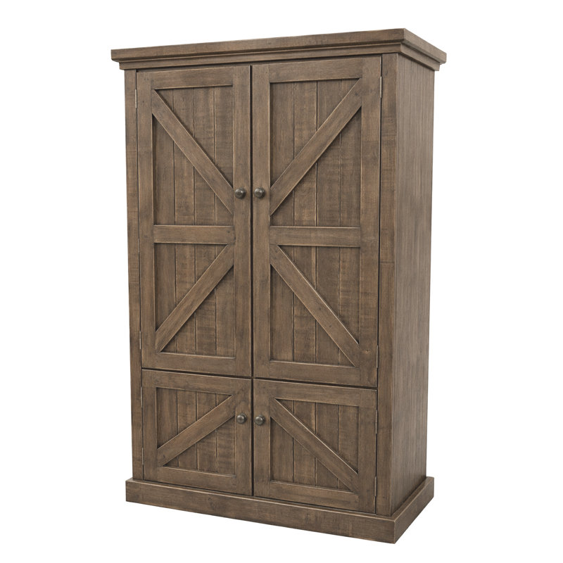 Armoire Kellogg, Bois flotté rustique