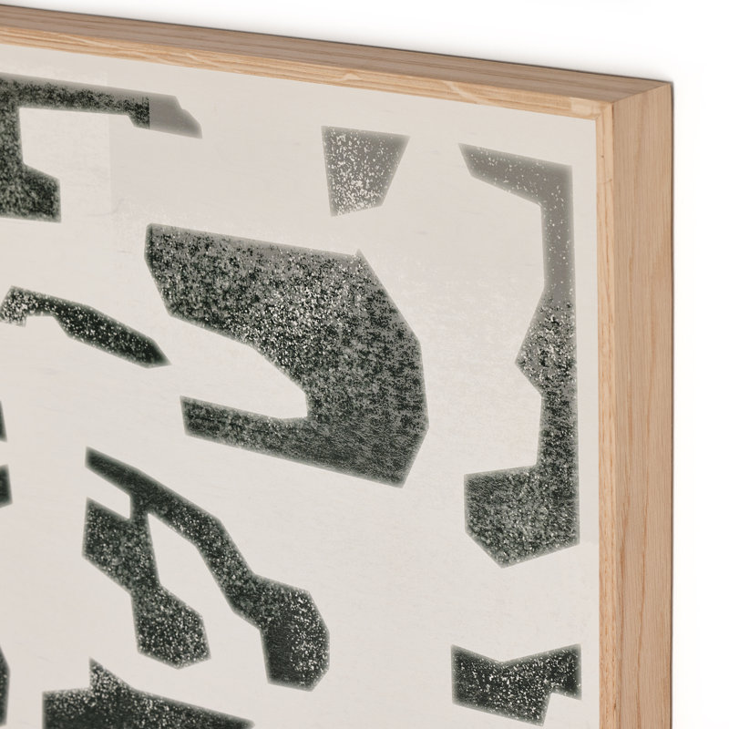 Block Sea II Print by Coup D'Esprit, 40" H x 60" W x 2" D