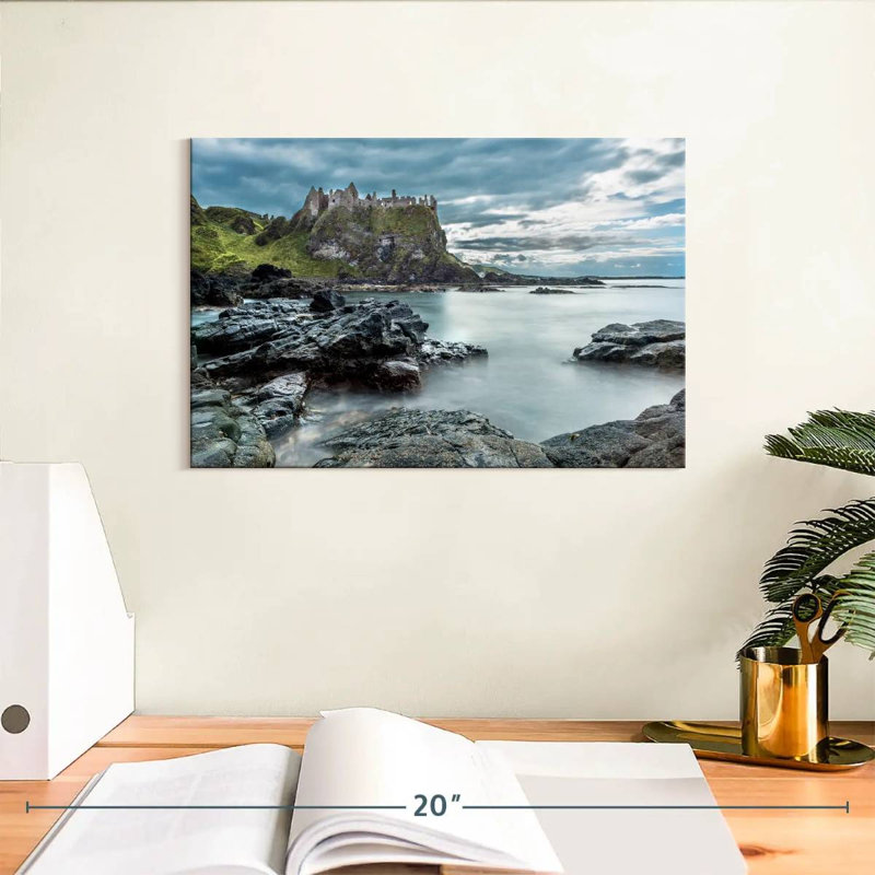 Ravi Irish Dunluce Castle, 8" H x 12" W