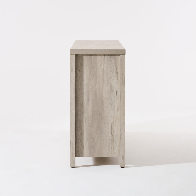 219cm Sideboard , Greige Oak
