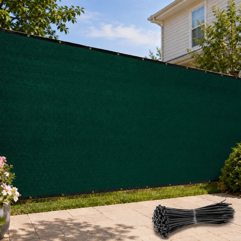 Housse en tissu pour pare-brise ColourTree, Vert, H 8 pi x l 185 pi