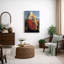 Madonna and Child Renaissance, art de la Vierge Marie, impression sur toile, impression sur toile encadrée-123628238-123628241