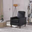 Fauteuil inclinable manuel standard en similicuir de 28 po de largeur Decatur-65906064