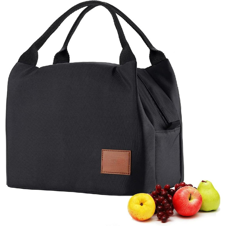 Cooler Bag Black, Meal Prep Bags