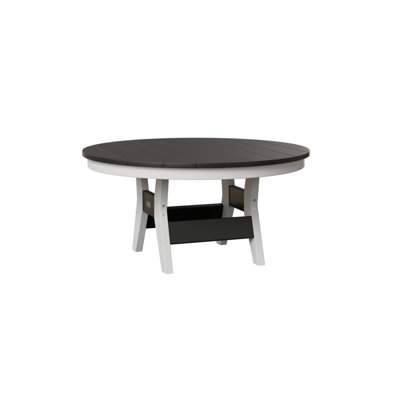 Berlin Gardens Harbor Regular Top With White Base Round Bar Table