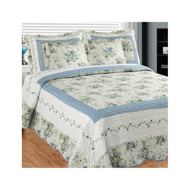 Floral Quilt, King
