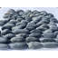 Standing Pebble Mosaic Grey/Black 12" x 12" Natural Stone Mosaic Tile