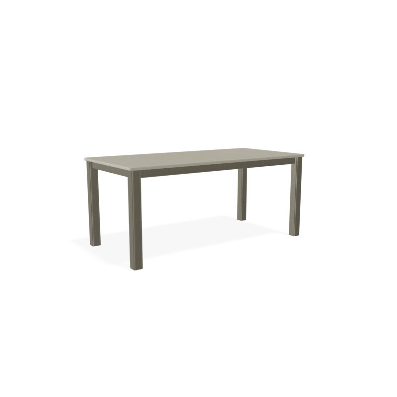 Robinett Rectangular Outdoor Coffee Table , 42'' in. W 21'' in. D, Storm Gray, Storm Gray