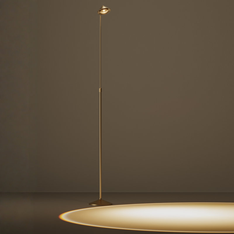 147cm Brushed LED Traditional Floor Lamp
