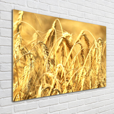 Grain - No Frame Print on Glass