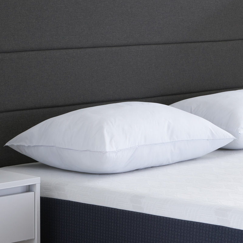 Comfort Tech Down Alternative Plush Bed Pillow, King