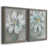 Toile avec cadre gris