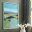 «Bright Coloured Countryside III», reproduction encadrée - bois massif-806435683-806435997