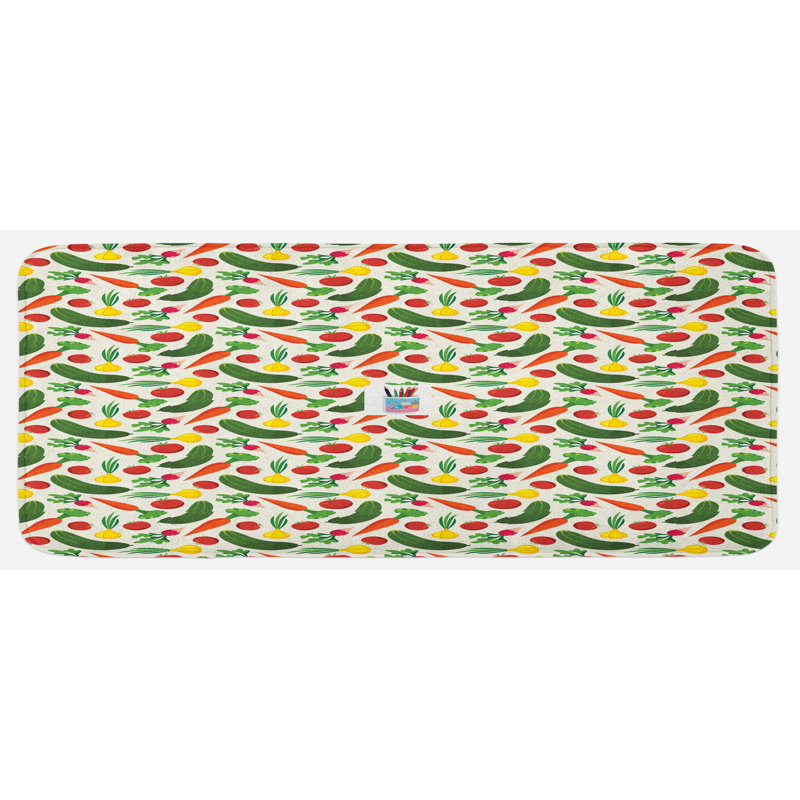 Tapis de cuisine à légumes
