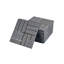 20 carreaux de terrasse imbriqués à carreaux, plancher de bois franc d'acacia gris clair carré de 12 po x 12 po pour patio, banc, bord de piscine, ...