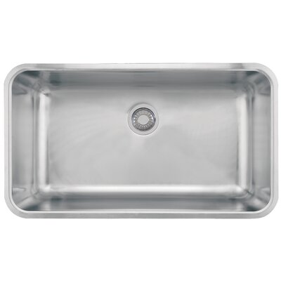 Grande 32.75"" L x 18.75"" W Undermount Kitchen Sink -  Franke, GDX11031