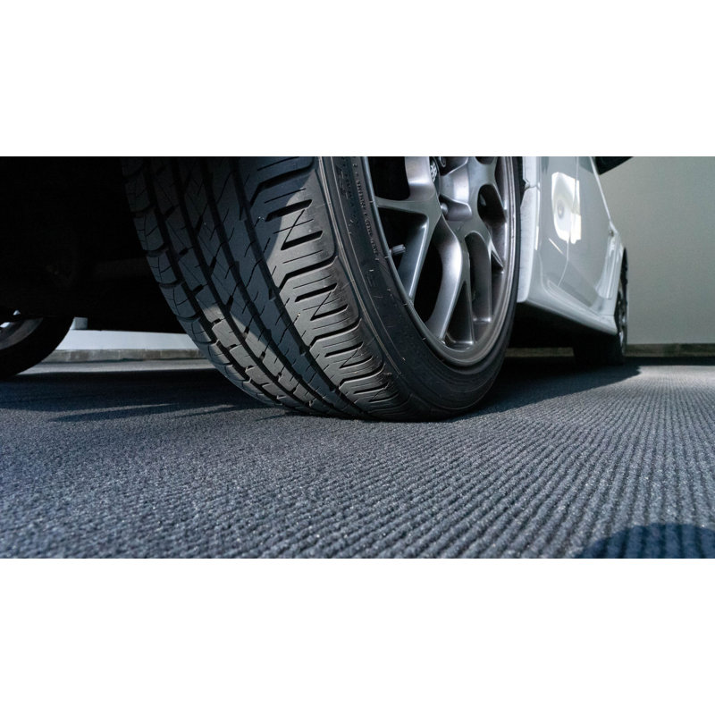 Rouleau de plancher de garage 10 pi x 5 pi, Gris anthracite