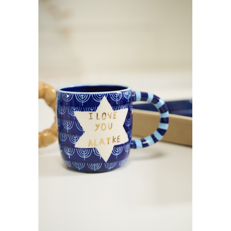 Eight Nights Mug 4.75"x 3"x 3.25"