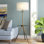 Wickham 61'' Tray Table Floor Lamp