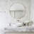Clary Metal Flat Wall Mirror