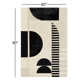 Sola Wool Cream/Black/Light Beige Rug
