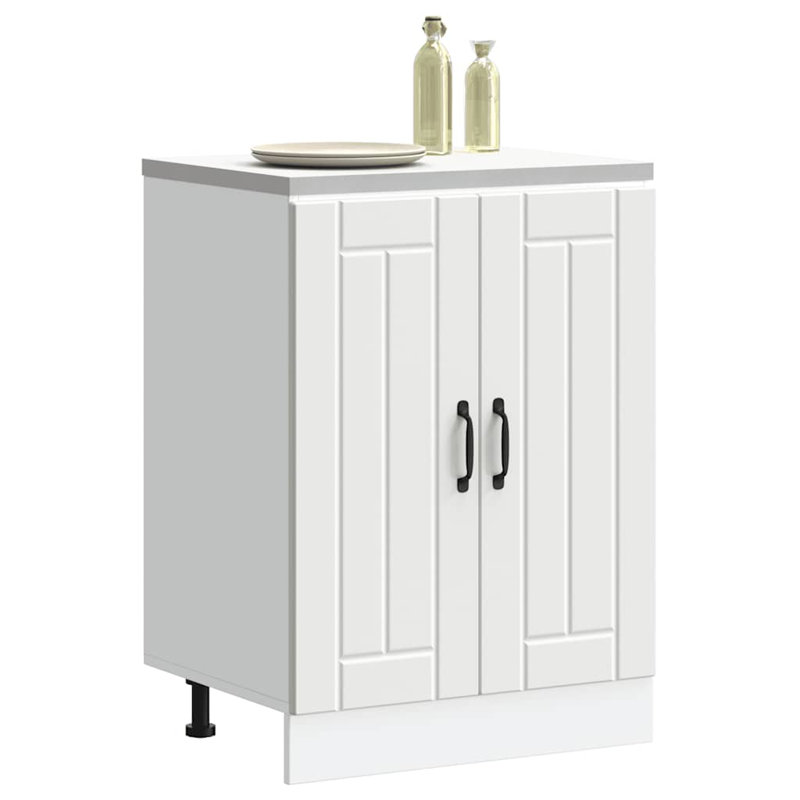 Shamisha Sink Base Cabinet, White