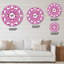 Horloge murale rétro Mid-Century-73143736