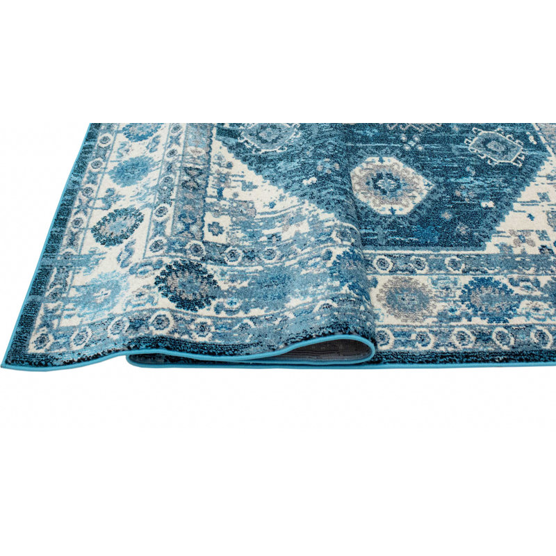 Larrick Oriental Indoor Rug, Rectangle 5'3" x 8'
