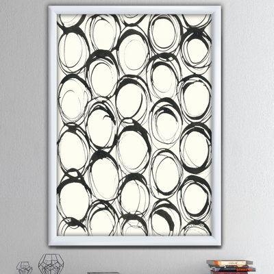 Cadre photo « minimaliste noir et blanc ii » sur toile