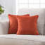 Housse de coussin décoratif en velours de couleur unie Chanasya Holland-92027678-92027676