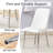 71″ Modern Glass Dining Table Set for 6–8 – Tempered Glass Dining Table with PU Leather Chairs, Stylish Kitchen & Dining Room Set-1795359715-1795359714