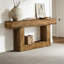 Table de couloir à 2 niveaux, table de canapé, table console-434194576