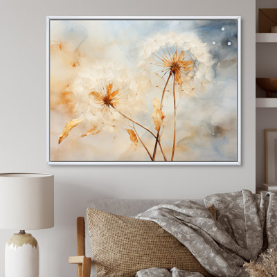 Dandelion Petal Purity - Dandelion Wall Art