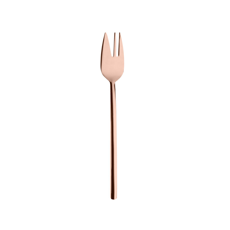 Due Cake Fork - 24 Pieces, Bronzo