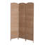 Paravent 3 panneaux pliable, écran d'intimité en osier de 6 pi de hauteur avec charnière 360 °, naturel-30775144-31230685-127659248