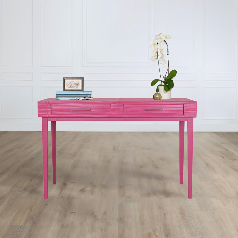 Andros Writing Desk, Celery Green