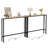 2-Piece Set Triamine + Iron 78.74in With Power Strip Foyer Table-362612958