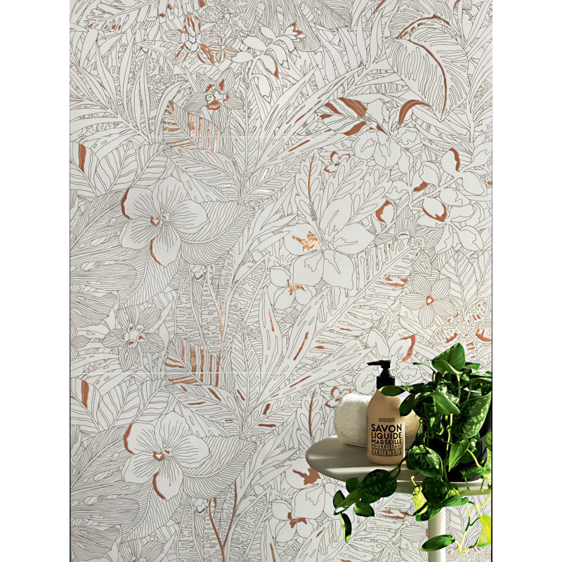 BD Mazie Floral 20X48 Wall Tile