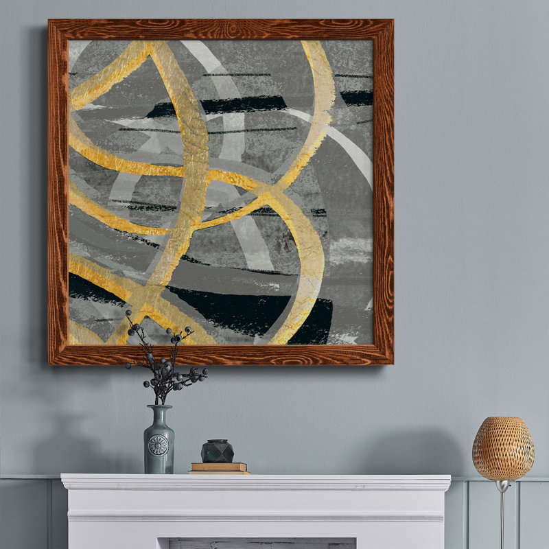Toile encadrée Pastel Coast-Premium - prête à être accrochée, Érable encadré, H 35,5 po x l 35,5 po x P 1,5 po