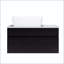 Petit meuble-lavabo mural 31,5 "avec lavabo vasque-1194188918