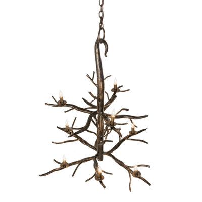 Lustre classique / traditionnel à 9 lumières DEL Jameis