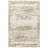 Rectangle Abstract Machine Woven Polyester Area Rug in Beige/Brown-551401417