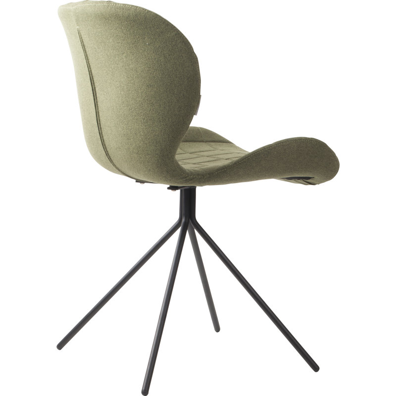OMG LL Upholstered Dining Chair, Green