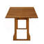 Ensemble de table de salle à manger extensible 6 pièces 82,7 pouces Modern